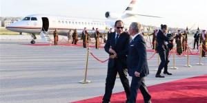 الرئيس
      السيسي
      يعود
      إلى
      أرض
      الوطن
      عقب
      لقاء
      عاهل
      الأردن