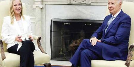 البيت
      الأبيض:
      بايدن
      وميلوني
      يشددان
      على
      الحاجة
      الملحة
      لزيادة
      المساعدات
      لقطاع
      غزة