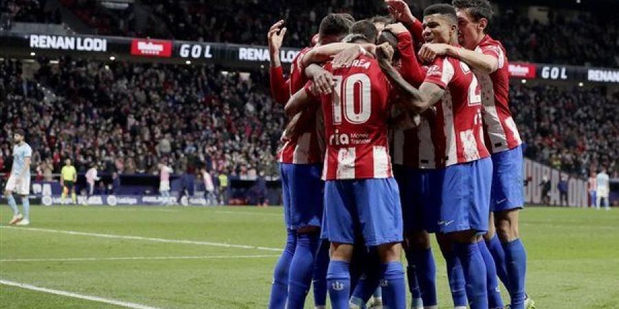 أتلتيكو مدريد يكتسح لاس بالماس بخمسة أهداف في الليجا