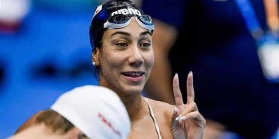السباحة فريدة عثمان تحقق برونزية تاريخية في بطولة العالم بقطر