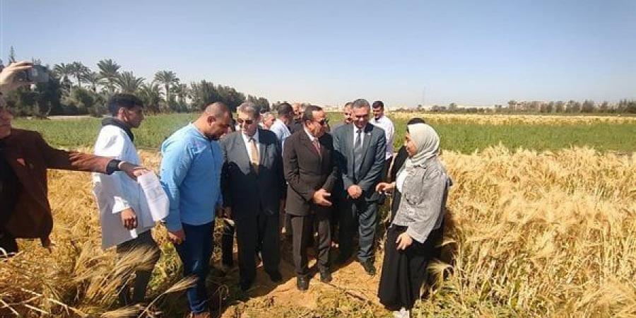 محافظ
      شمال
      سيناء
      يشهد
      موسم
      حصاد
      القمح
      بمدرسة
      الزراعة
      بالعريش
      (صور)
